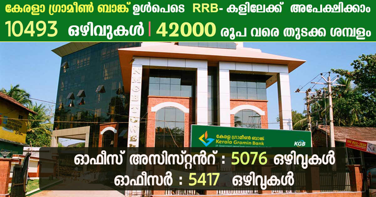 Kerala Grameen Bank Recruitment